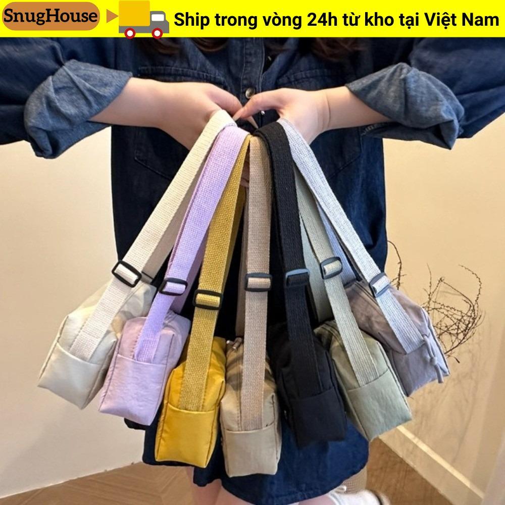 Túi đeo chéo SNUGHOUSE, Túi đeo vai dài có trọng lượng nhẹ, Túi Messenger phù hợp với cảm giác tiên tiến bền bỉ