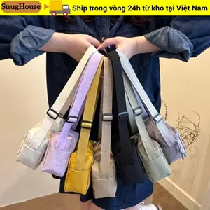 Túi đeo chéo SNUGHOUSE, Túi đeo vai dài có trọng lượng nhẹ, Túi Messenger phù hợp với cảm giác tiên tiến bền bỉ