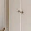 Pháp Hợp Kim Kẽm Tủ Quần Áo Tay Nắm Cửa Hiện Đại Đơn Giản Mạ Chrome Sáng Bạc Ngăn Kéo Tủ Một Lỗ Tay Cầm Chắc Chắn PS2X