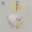 Đôi cánh răng sáng tạo dễ thương Đồ chơi búp bê sang trọng Kawaii Móc khóa búp bê hoạt hình sang trọng Bapa Mặt dây chuyền Túi phụ kiện trang trí Quà tặng [Mina]