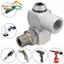 Lắp xoay không khí bằng nhôm 1 / 4 Inch có độ xoay 360 độ NPT