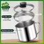 SWEET Nắp thủy tinh Bacon Mỡ Nồi chiên sâu 1.3L Keeper n