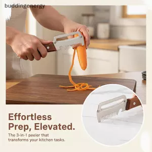 {BUDDI} Trợ lý đa chức năng bằng thép không gỉ 3-1 nâng cao để sử dụng trong nhà bếp {buddingenergy}
