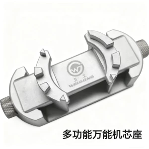 Công cụ sửa chữa đồng hồ Weigong Đa năng Chuyển động Giá đỡ thời gian Chuyển động Kẹp Đế giữ đồng hồ