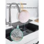Bồn rửa bằng silicon nhà bếp Splash Guard Thảm thoát nước dẫn hướng nước khô nhanh, Thảm bảo vệ mặt bàn nhà bếp chống trượt