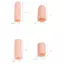 JRP 5 chiếc silicone gel ống băng ngón tay bảo vệ ngón chân chân giảm đau chân chăm sóc bàn chân JRP