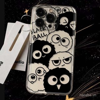 Ốp Điện Thoại Thời Trang Full Màn Hình Bánh Đen Thời Trang Thích Hợp Cho iPhone 11 12 13 pro max 14promax 14 15 16 17 promax 16promax 15promax 12pro Ốp Mềm Chống Sốc
