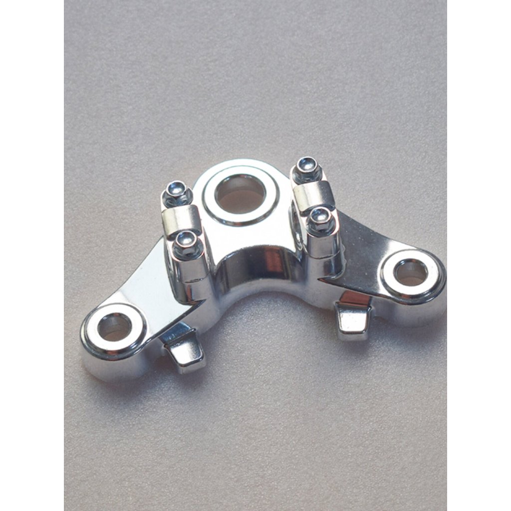 Phụ Kiện Xe Máy CG125 Top Link Board Hạt Giang Hạnh Phúc Hoa Mèo Lái Cột Tay Lái Đế Trên Liên Kết Ban Tam Giác Ban