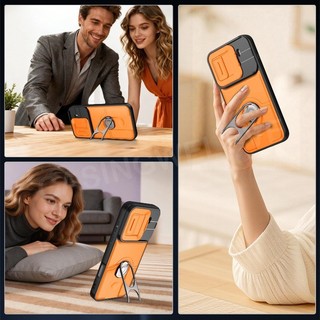 Ốp lưng Oppo Find X9 Pro X9S X9 5G 4G 360° Xoay Vòng Chân Đế Trượt Cửa Sổ Vỏ Điện Thoại Bảo Vệ Mặt Sau Chống Sốc