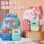 Balo Mầm Non hoạ tiết nấm và các con vật đáng yêu cho bé 2-6 tuổi size 33*27*12cm -Kimbunshop24