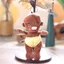 PS1 Dễ Thương Màu Đen Natasha Plushie Sang Trọng Túi Búp Bê Quyến Rũ Móc Khóa Trang Trí SP1
