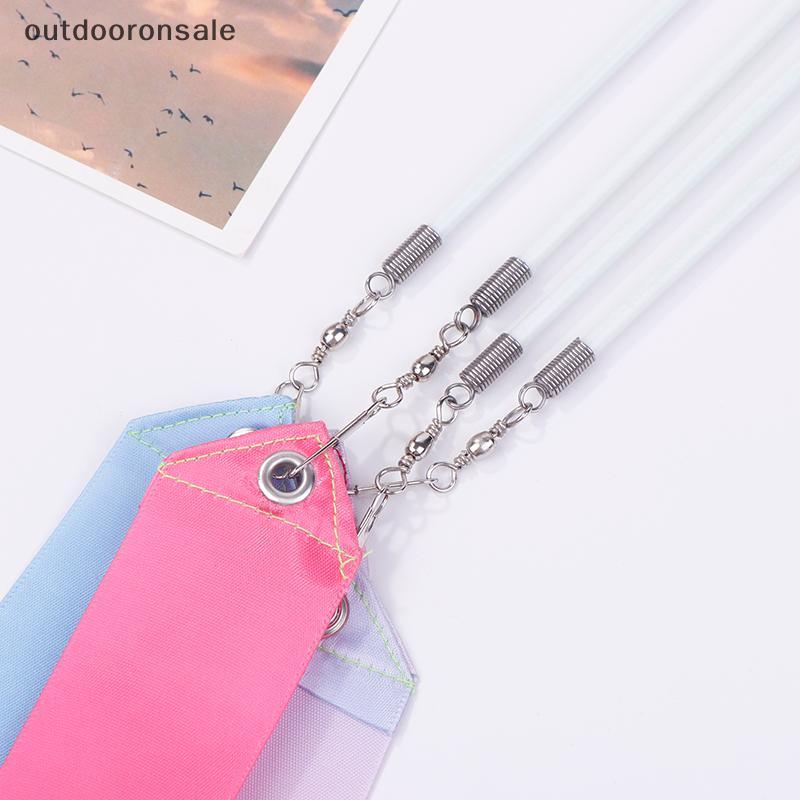 [outdooronsale] Ruy băng khiêu vũ cầu vồng 2M Thể dục dụng cụ múa ba lê Cần quay Streamer cho trẻ em Đào tạo FSI