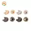 CANAMEK 1Pc Dễ Thương Hợp Kim Kẽm Hình Mèo Xoay Lo Túi Xoắn Lo Đóng Khóa DIY Da Thủ Công Túi Xách Túi Đeo Vai Ví Phần Cứng CSF
