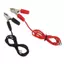Cáp Biến Tần EDIWANY, Có Lỗ Có Kẹp Cá Sấu Cáp Pin, Dây Hàng Rào Điện Hạng Nặng Bền RV
