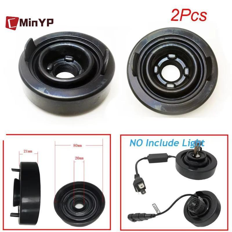 CMinYP 2 Chiếc Đèn Pha Ô Tô Nắp Bụi Đèn Pha LED Cao Su Bụi Cove Cho H1 H3 H4 H7 H8 H9 H11 H7 Đèn Pha LED Chống Thấm Nước Niêm Phong Vinh Quang