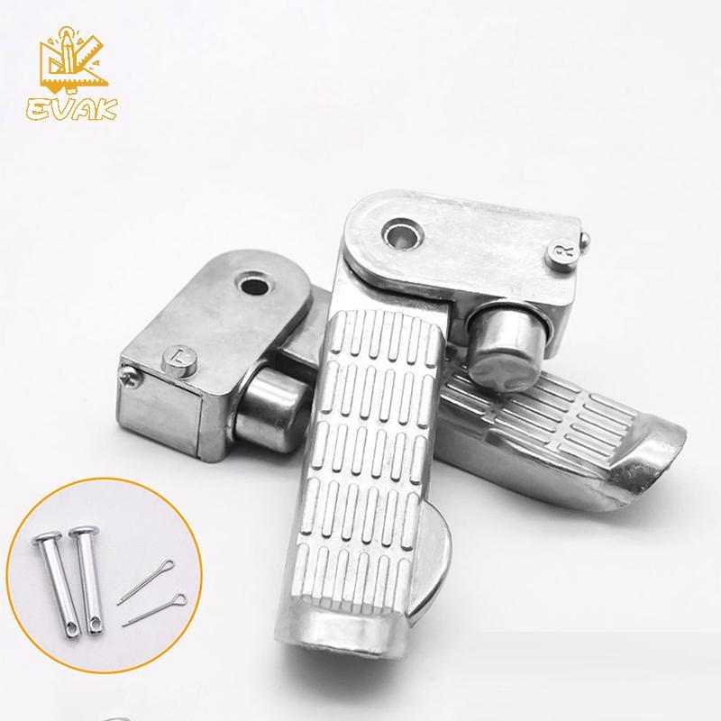 Alittlesetrtu 1 Cặp Hợp Kim Nhôm Ebike Bàn Đạp Bộ Chân Có Thể Gập Lại Để Chân Bàn Đạp Thay Thế VN