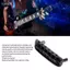 Toyuvn Cầu đàn Guitar điện Khả năng điều chỉnh Cường độ cao Dễ dàng lắp đặt Sắt Hợp kim kẽm Đuôi lăn Yên xe Chuyển rung động tuyệt vời cho bữa tiệc