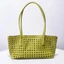 Túi Tote dệt YOLOGO, Túi đeo vai rỗng dung tích lớn bằng da PU, Rỗng ra 25x17x12cm có túi bên trong Túi xách da PU Mua sắm