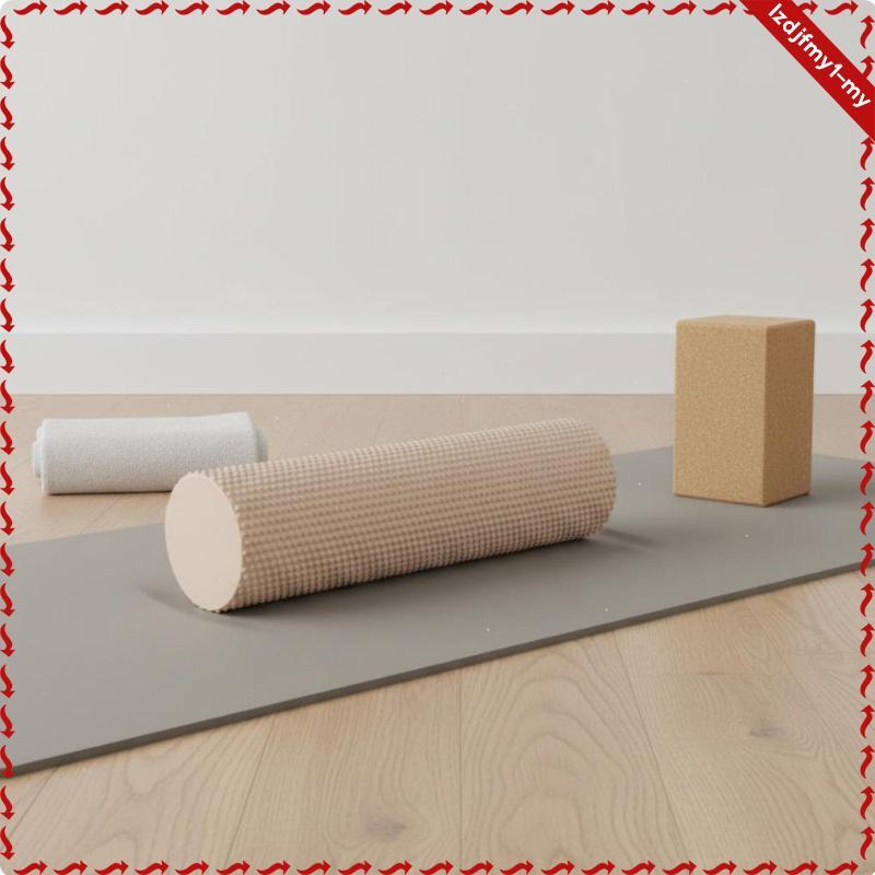 Leipupa Eva Foam Roller Con lăn tập thể dục hỗ trợ lớn Pilates Cột Yoga Con lăn Massage lưng để tập thể dục Phục hồi tại nhà