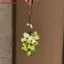 ZK Nho Mặt Dây Chuyền Lily Of The Valley DIY Craft Kit Điện Thoại Tươi Và Dễ Thương Quyến Rũ Túi Charm Sáng Tạo Móc Khóa VN