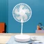 Quạt làm mát cá nhân Mini excila 100V 265V 1 cài đặt tốc độ cho bàn làm việc hoặc đầu giường