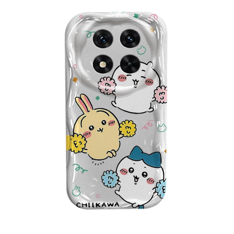 Ốp Silicon Hoạt Hình Cho Redmi Note 14 Pro 4G 5G 3D Điện Thoại Thông Minh Mềm TPU Ussach Chiikawa Ốp Lưng Chống Sốc