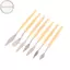 Hodou 7 Chiếc Thép Không Gỉ Tranh Sơn Dầu Dao Nghệ Sĩ Thủ Công Thìa Bảng Trộn Cạp Nghệ Thuật Dụng Cụ VN