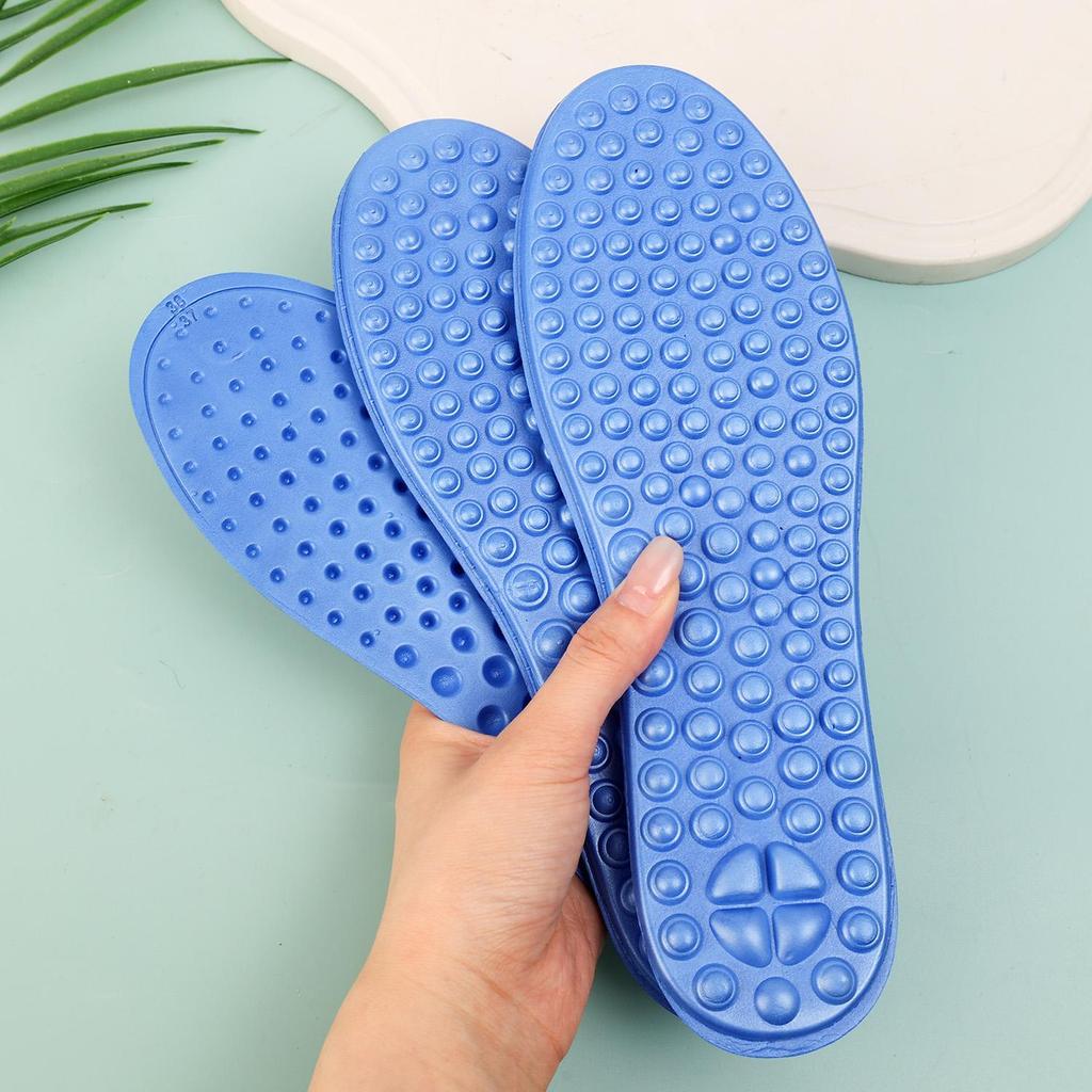 1 / 3 / 5 Đôi - Giày Massage 5D Đế Full Palm Acupoint Massage Bàn Chân Nam Nữ Sức Khỏe Giảm Mệt Mỏi Chân Thể Thao Mềm Đế Thường Ngày