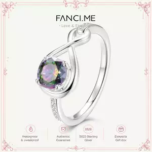 Nhẫn hứa hẹn ôm ấp vô hạn FANCIME ở Alexandrite