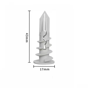 Nylon Thạch Cao Ban Chuyên Dụng Bu Lông Mở Rộng Ống Nhựa Mở Rộng Vít Vít Loại Vít Neo Bu Lông Ống Mở Rộng Tự