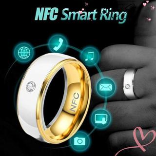 Nhẫn thông minh NCE NFC, Nhẫn kỹ thuật số ngón tay đa chức năng có thể đeo được, Nhẫn đeo ngón tay bằng thép không gỉ chống nước sáng tạo cho điện thoại Android Nam