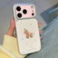 Ốp lưng iPhone Kết cấu da mạ họa tiết ngựa năm mới iP 17 16 15 14 13 12 11 Pro Max Plus Max