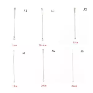 MỚI Phòng thí nghiệm bằng thép không gỉ Micro Thìa thuốc Muỗng Xẻng Dược phẩm SKY