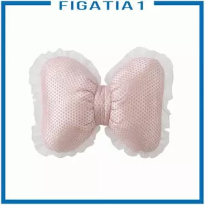 Gối Ném Hình Nơ Trong Suốt Viền Viền Trang Trí Gối Chấm Trang Trí Nhà Cho Phòng Ngủ, Ghế Cửa Sổ, Lounging