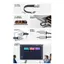 Cáp ngắn Type-C từ tính 18cm, 80Gbps, USB4 2.0, Hỗ trợ sạc nhanh 240W PD 3.1, Video UHD 16K @ 60Hz, bện Nylon, cho máy tính xách tay, điện thoại, SSD, màn hình, Dock