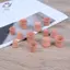 HFTOY 12 Chiếc Nhà Búp Bê 1: 12 Chậu Hoa Thu Nhỏ handmade Nồi Đất Sét Đỏ Sân Vườn Nhà ~