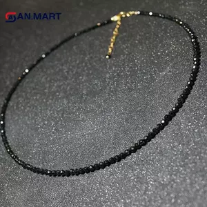 AN.MART Charm Nữ Bla Pha Lê Xương Đòn Choker Nelace Mặt Dây Chuyền Trang Sức Dự Tiệc Quà Tặng VN