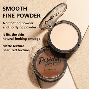 Trang điểm GICYMANTY Mềm Mist Matte Pressed Powder Light Foundation Eyeshadow Palette Natural Brightening Overseas 6.1 BEZ6