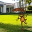 Ở lại Rusty Sắt Động Vật Tượng Nhựa Trang Trí Sân Vườn Động Vật Quốc Gia Sân Hiên Nhà Trang Trí Nhà Cửa Trang Trí