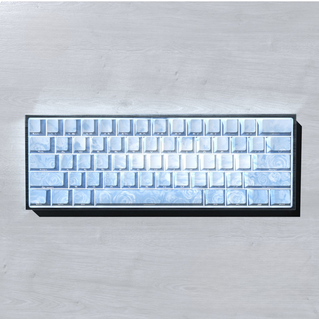 Bộ Keycap Ice Rose Coast Phiên Bản 74 Phím Cherry Profile | KCAP - World of keycaps
