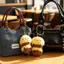 1 / 2 / 3 Móc khóa sang trọng mềm mại Fluffy Bee, Mặt dây chuyền nhồi bông chống rơi, Trang trí giải nén bền để sử dụng hàng ngày và tặng quà