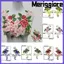 MERIGGIARE 1 Miếng Dán Hoa Thêu, DIY Handmade Sợi Polyester Thêu Hoa Táo, Phụ Kiện Quần Áo Thời Trang Hoa Miếng Dán Đầm