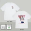 （Giao hàng 24h）Angela Áo thun Tay ngắn, Áo đôi In Hình THỎ CÁO Dễ Thương - áo thun in nam nữ chất liệu cotton cực đẹp