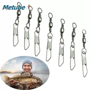 METUBE 50 Chiếc Thùng Xoay Lô Dây Giải Quyết Đầu Nối Câu Cá Bền Đẹp