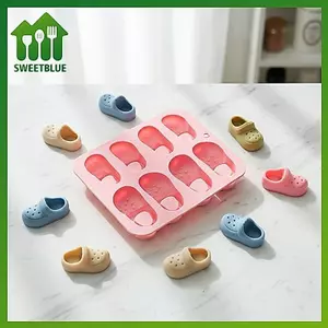 SWEET Khuôn Silicon Linh Hoạt Với 8 Lỗ Cho Kẹo Sô Cô La Fondant DIY Nướng Bánh Ngọt Nonsti Khay Cho Gia Đình Tiệc Nhà Bếp n