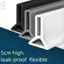Dải giữ nước ROLY 1m, dài 5cm Cao su chống thấm nước mềm, tách khô và ướt có thể uốn cong Dải silicon cứng vừa phải Phòng tắm