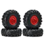 4 40mm 3mm Lục giác 0,7 "Bánh xe trung tâm Bộ lốp cho 1 / 30 SCX30 Ford Bronco Wrangler K10 Nâng cấp các bộ phận