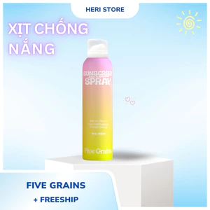 Xịt Chống Nắng Five Grains Pro-Xylane Sunscreen Spray SPF 50+ PA++++ 160mL