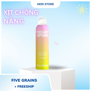 Xịt Chống Nắng Five Grains Pro-Xylane Sunscreen Spray SPF 50+ PA++++ 160mL