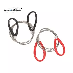 2 Gói Ống PVC Cáp Cưa Dây Thép Không Gỉ Cưa Tay Bỏ Dây Dây Cưa Khẩn Cấp Sinh Tồn Dây Cưa Dụng Cụ Cắt Kim Loại